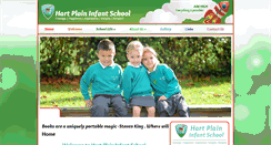 Desktop Screenshot of hartplaininfants.co.uk